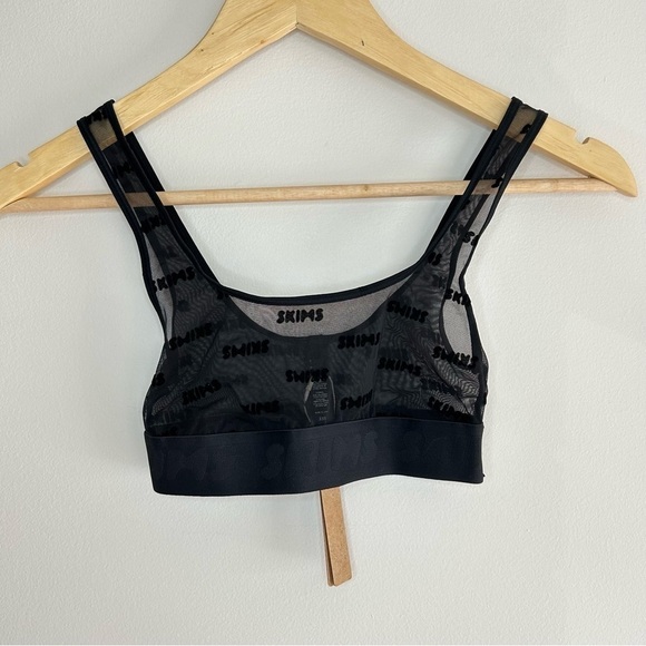 SKIMS Black After Hours Bra Onyx sz XXS NWT - Picture 4 of 5